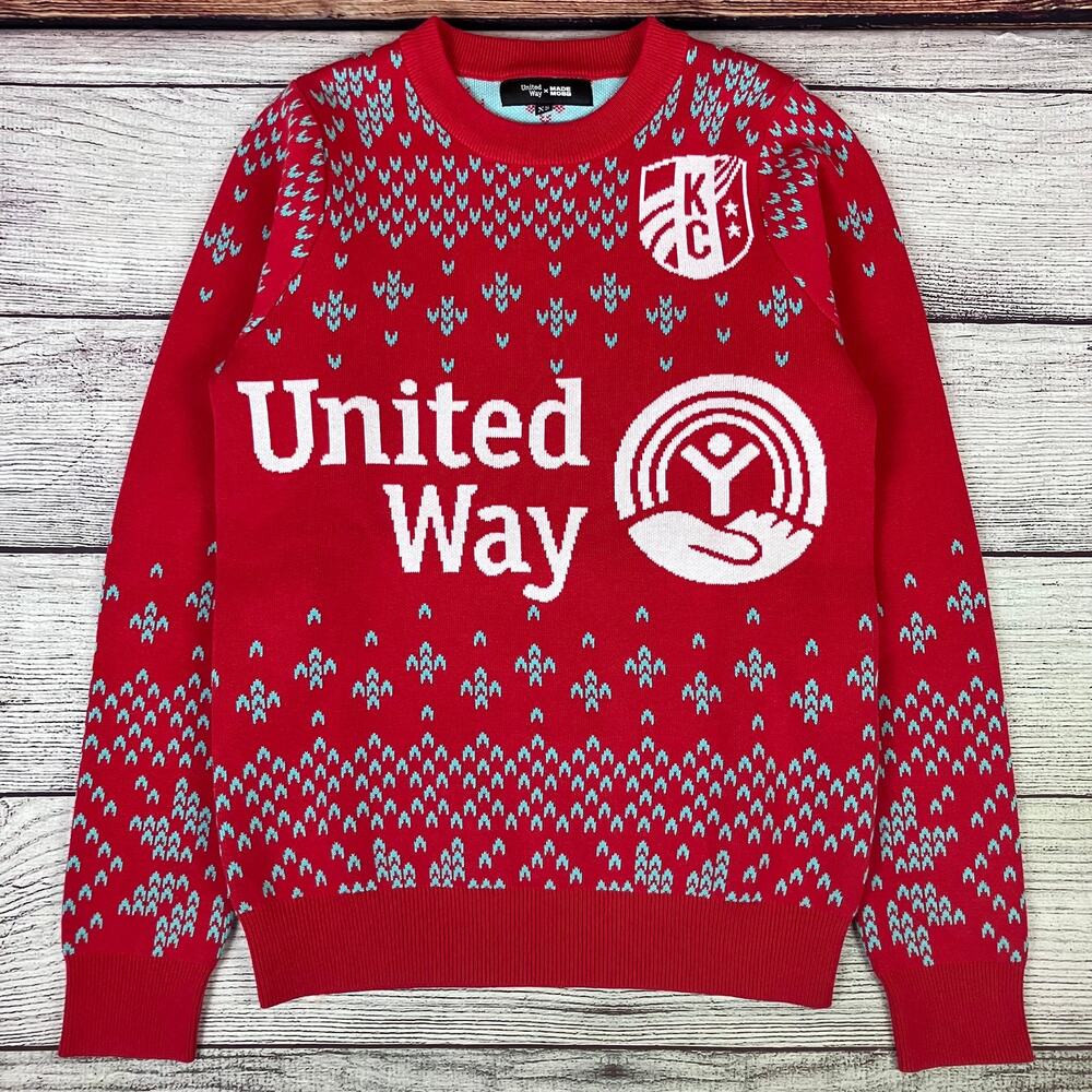 Kansas City Current United Way x Made Mobb Soccer Sweater